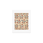 Bokce West Anatolian Ottoman Silk Embroidery Print Art Print Gallery Image 1
