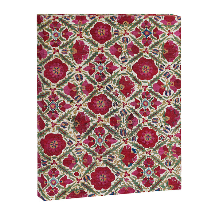 Bokhara Nim Suzani  Antique Uzbek Embroidery Print Canvas Print Gallery Image 1