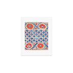 Bokhara Nim Suzani Southwest Uzbekistan Embroidery Print Art Print Gallery Image 1