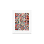 Bokhara Nim Suzani Southwest Uzbekistan Embroidery Print Art Print Gallery Image 1