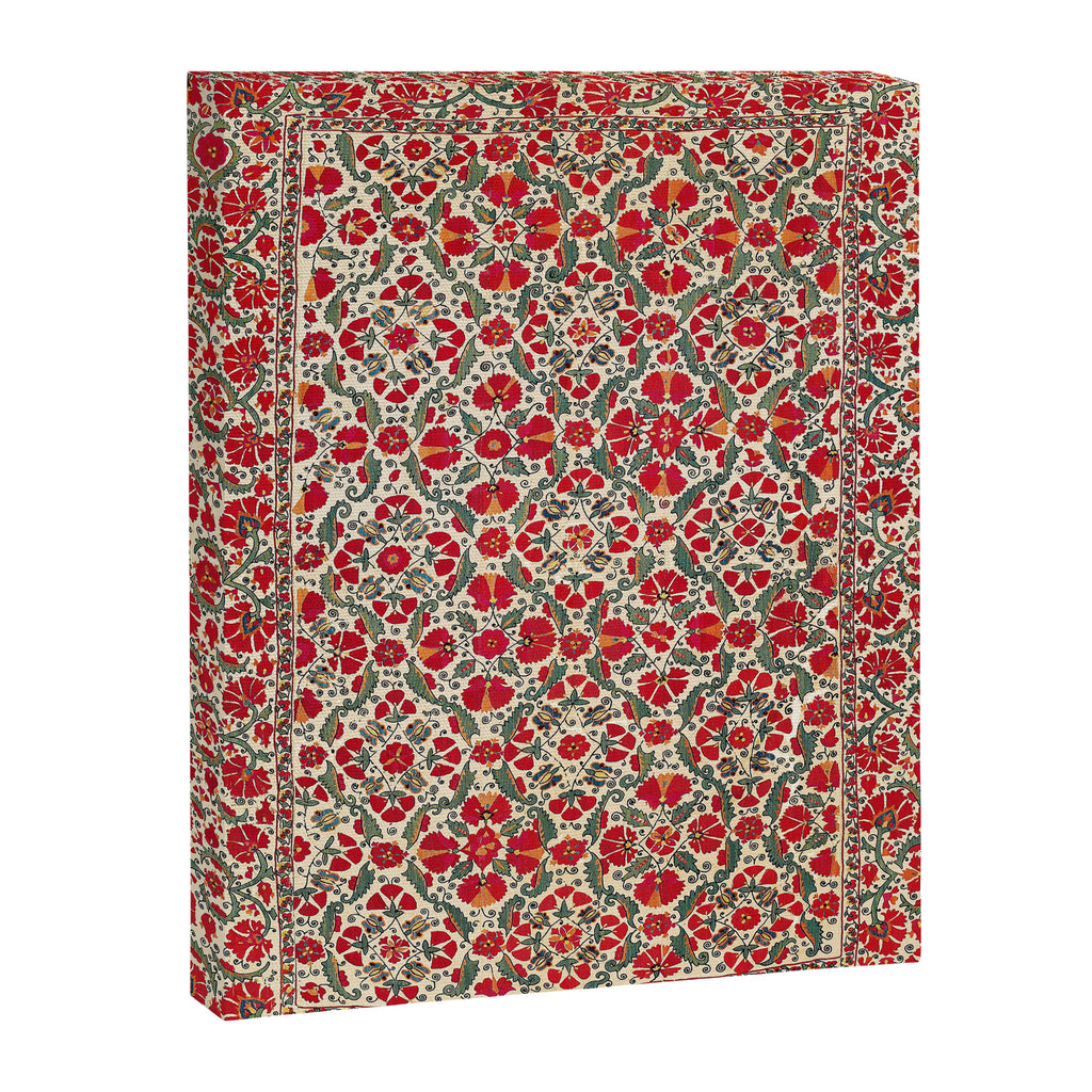 Bokhara Suzani 18th Century Floral Embroidery Print Canvas Print Gallery Image 3