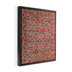 Bokhara Suzani 18th Century Floral Embroidery Print Framed Canvas Print Gallery Image 2