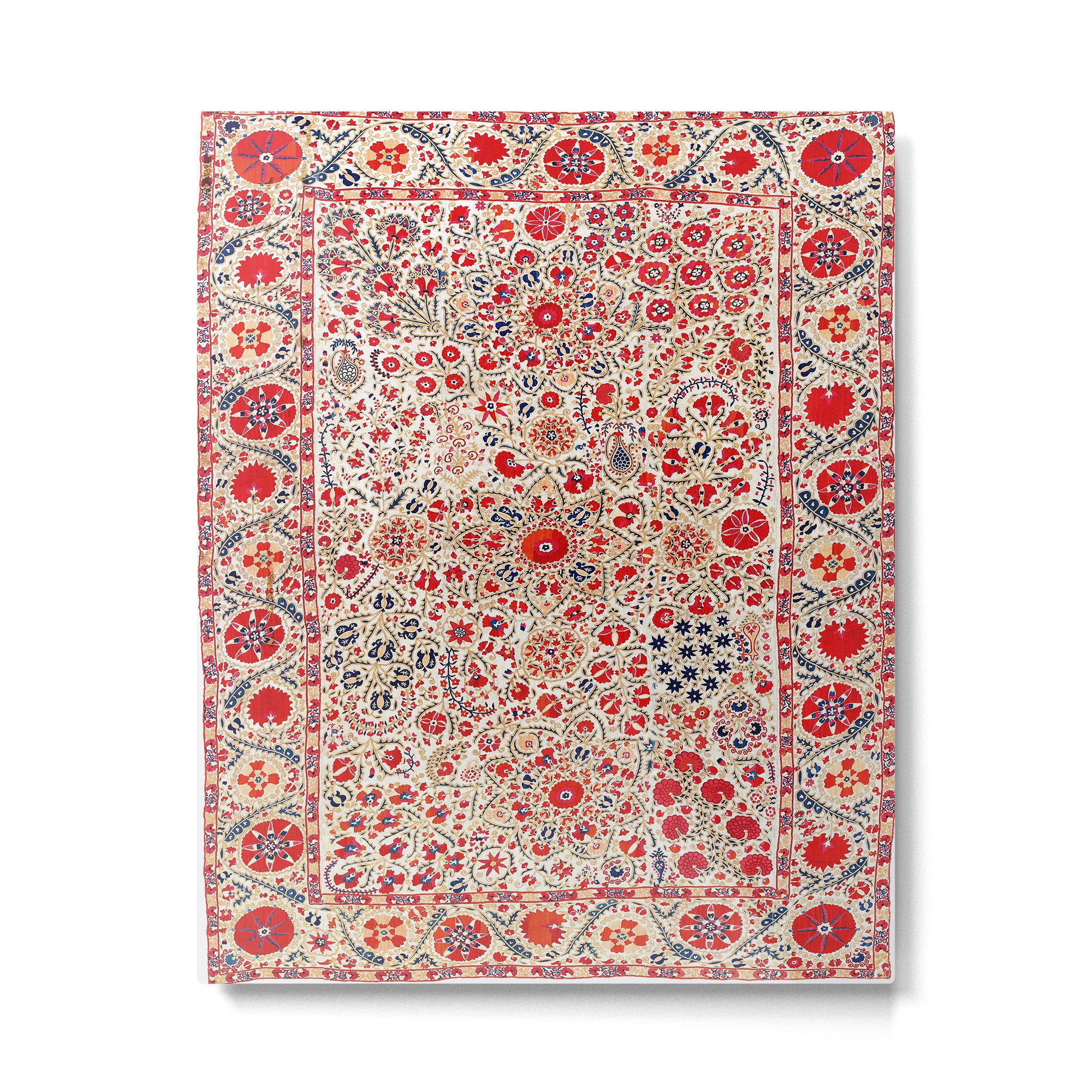 Bokhara Suzani Southwest Uzbekistan Embroidery Metal Print Gallery Image 4