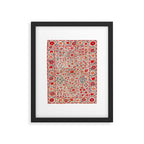 Bokhara Suzani Southwest Uzbekistan Embroidery Framed Art Print Gallery Image 5