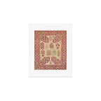 Bokhara Suzani Southwest Uzbekistan Floral Print Art Print Gallery Image 1
