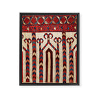 Bokhara Uzbekistan Saf Fragment Print Framed Canvas Print Gallery Image 3
