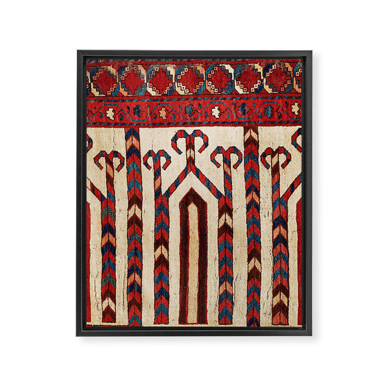 Bokhara Uzbekistan Saf Fragment Print Framed Canvas Print Gallery Image 3
