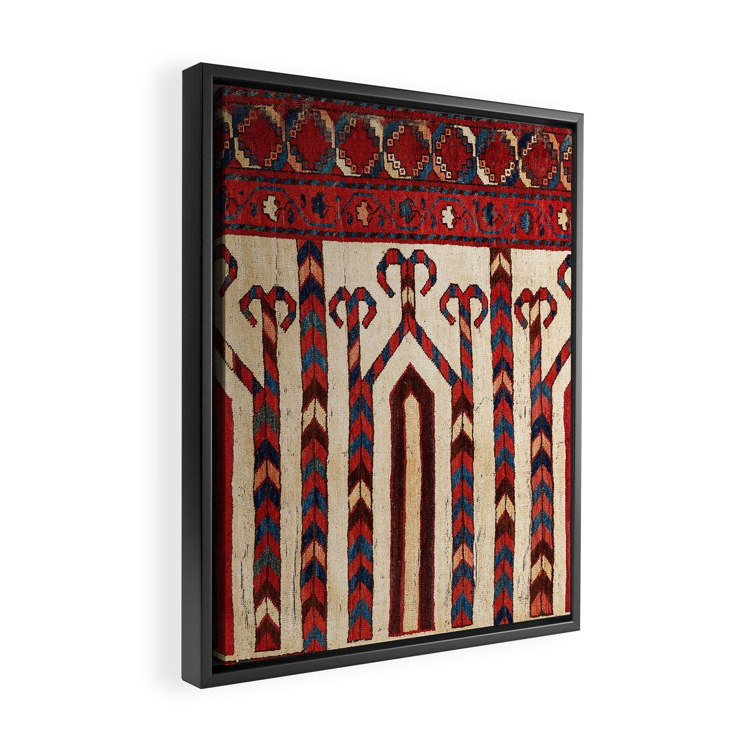 Bokhara Uzbekistan Saf Fragment Print Framed Canvas Print Gallery Image 2