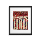 Bokhara Uzbekistan Saf Fragment Print Framed Art Print Gallery Image 4