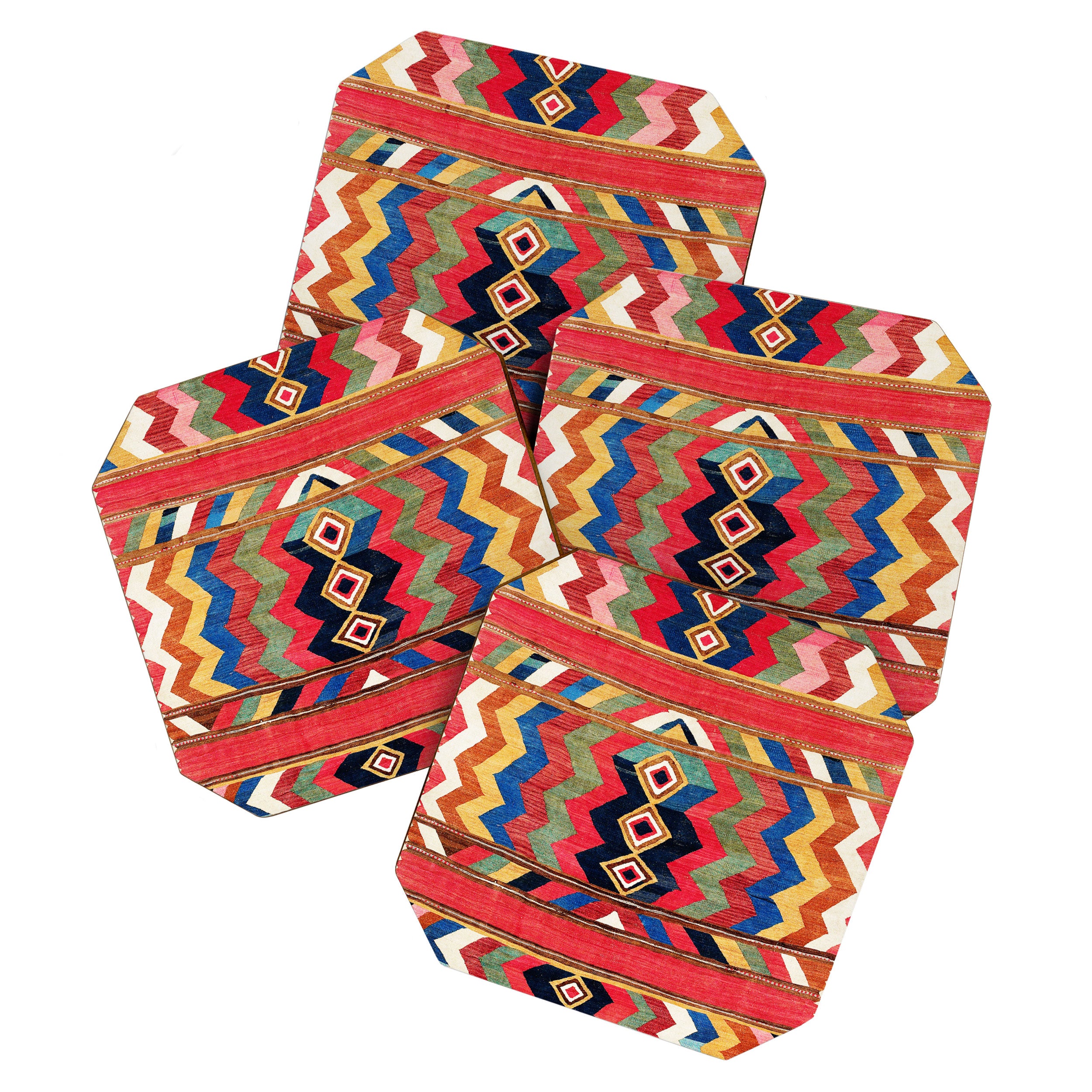 Bolan Varamin North Persian Kilim Coaster Gallery Image 1