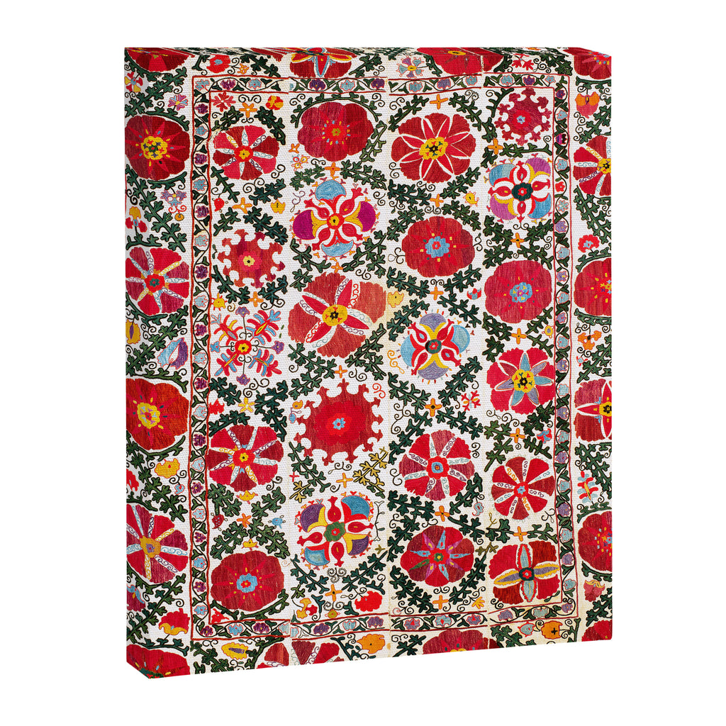 Bukhara Suzani  Antique Embroidery Print Canvas Print Gallery Image 3