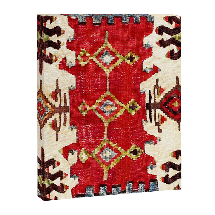 Burdur  Antique South West Anatolia Turkish Kilim Print Canvas Print Gallery Image 1