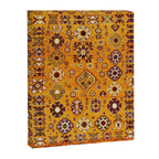 Camel Ochre Antique Colorful Moroccan Rug Print Canvas Print Gallery Image 3