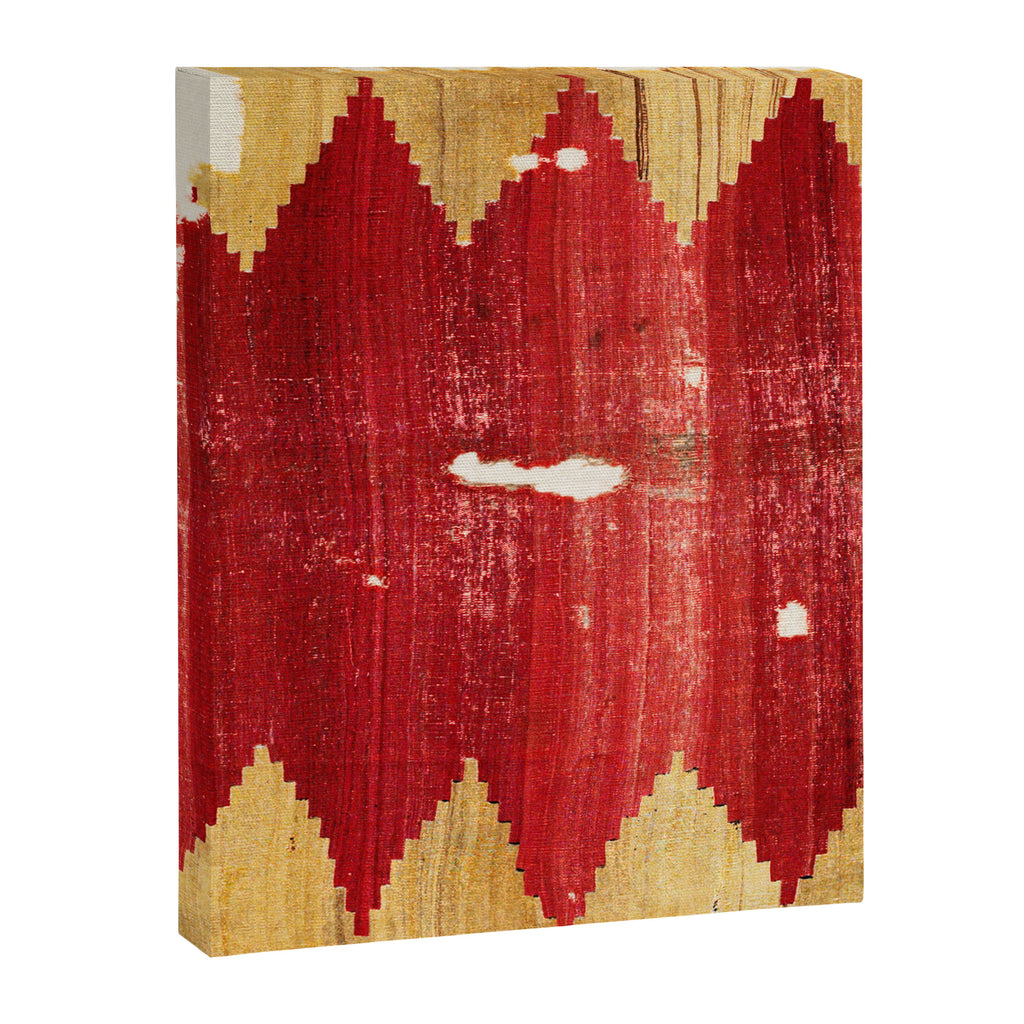 Cappadocian  Antique Turkish Kilim Rug Print Canvas Print Gallery Image 3