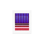 Colors Abstract Geometric Vector Art Art Print Gallery Image 1