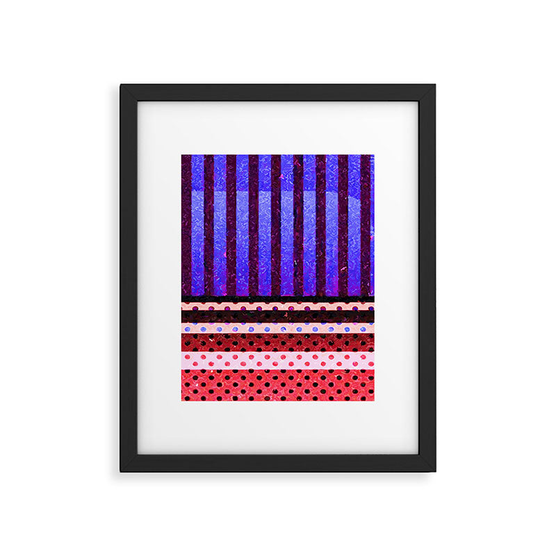 Colors Abstract Geometric Vector Art Framed Art Print Gallery Image 5