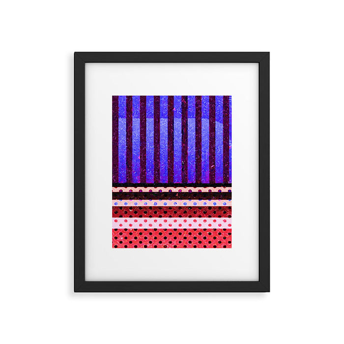 Colors Abstract Geometric Vector Art Framed Art Print Gallery Image 1