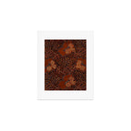 Copper Batik Pattern Abstract Digital Vector Nature Art Art Print Gallery Image 1