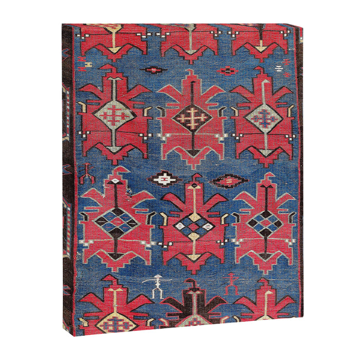 Davaghin Daghestan Northeast Caucasus Kilim Print Canvas Print Gallery Image 1