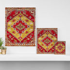 Dazkiri Southwest Anatolian Rug Print Canvas Print Gallery Image 3