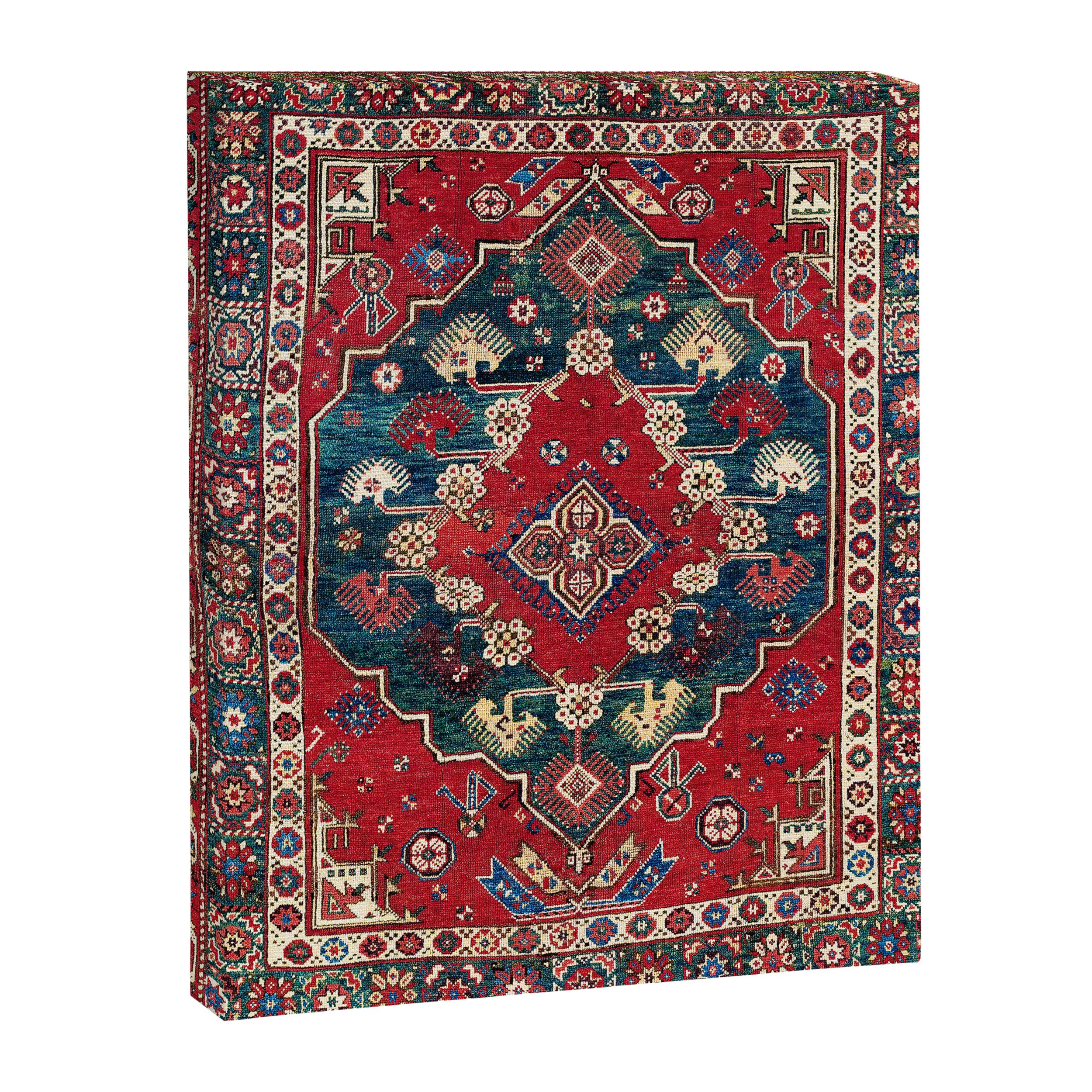 Dazkiri Southwest Anatolian Rug Print Canvas Print Gallery Image 3