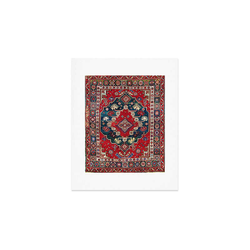 Dazkiri Southwest Anatolian Rug Print Art Print Gallery Image 1