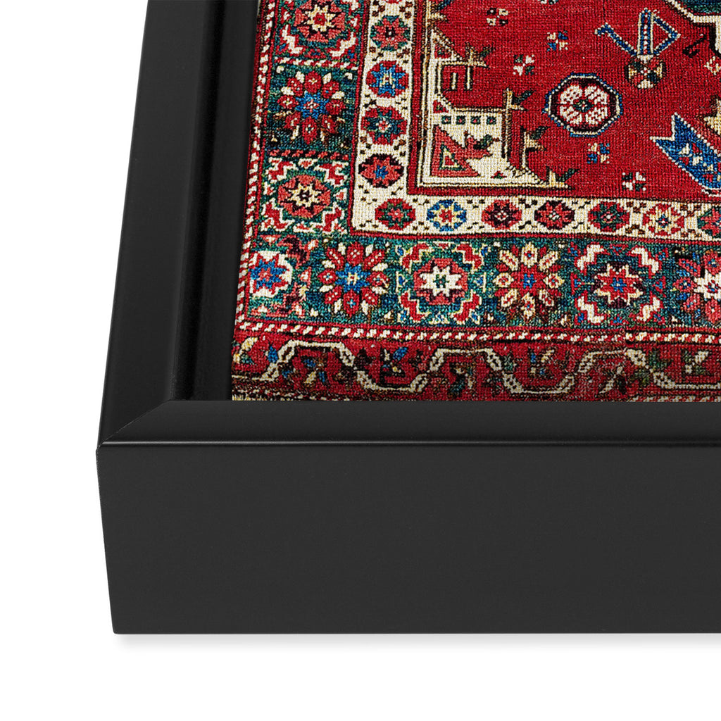 Dazkiri Southwest Anatolian Rug Print Framed Canvas Print Gallery Image 3
