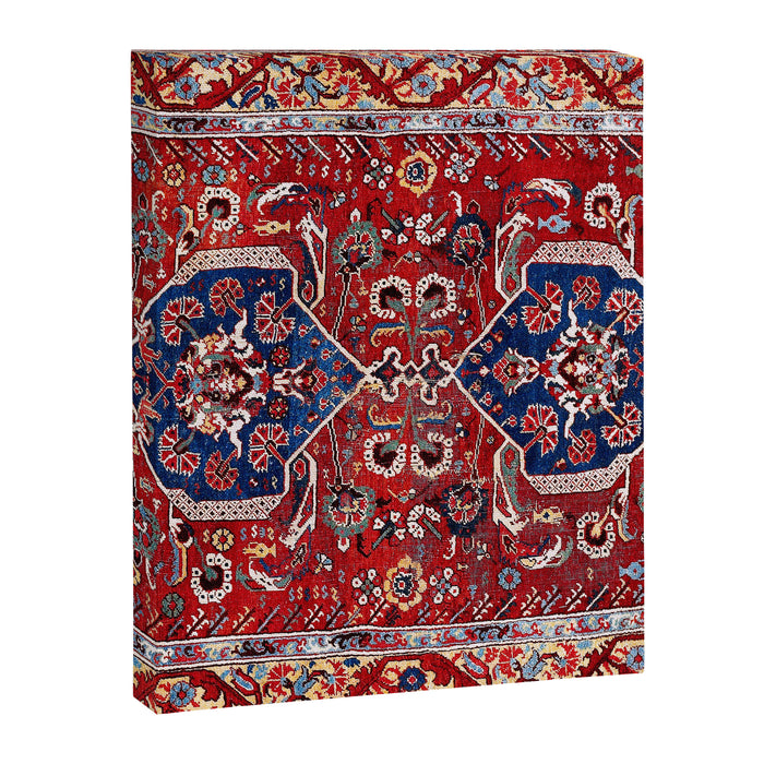 Demirci Kula 18th Century Anatolian Rug Print Canvas Print Gallery Image 1