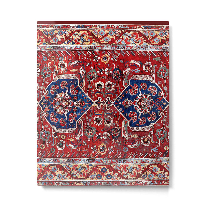 Demirci Kula 18th Century Anatolian Rug Print Metal Print Gallery Image 1