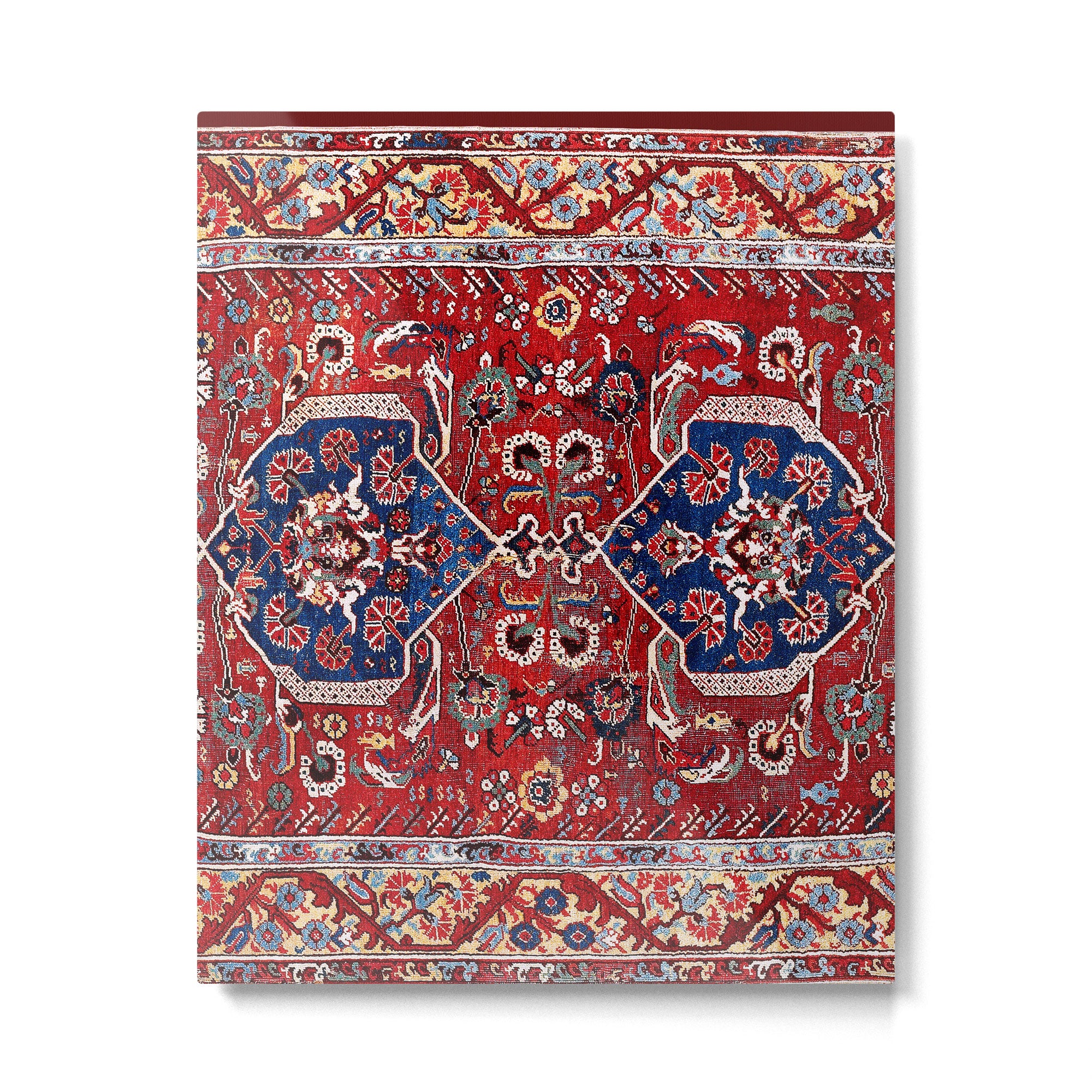 Demirci Kula 18th Century Anatolian Rug Print Metal Print Gallery Image 4