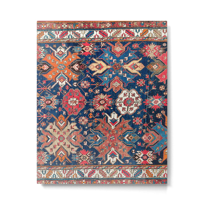Derbent Daghestan Northeast Caucasus Rug Print Metal Print Gallery Image 1