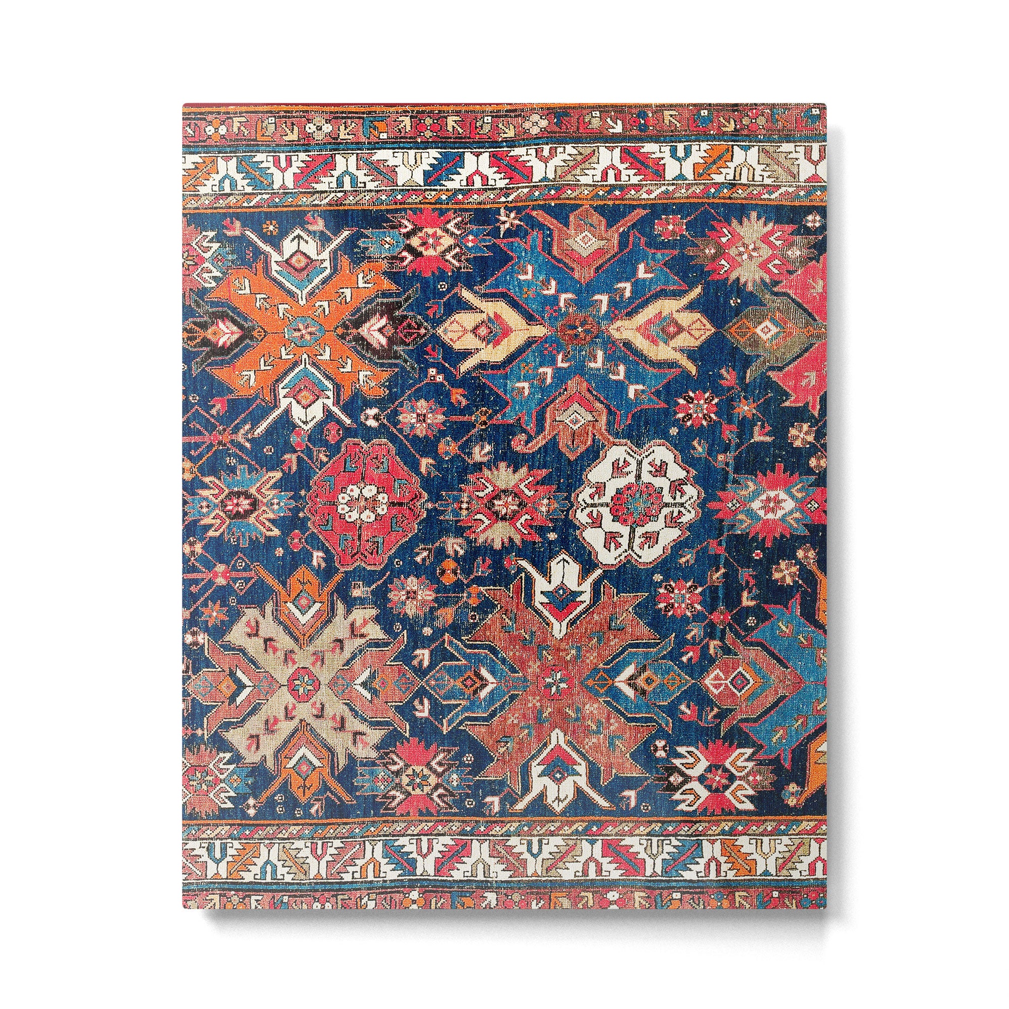 Derbent Daghestan Northeast Caucasus Rug Print Metal Print Gallery Image 4