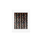 Diamond Tribal Persian Rug Print Art Print Gallery Image 1
