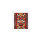 Dragon Sumakh Antique East Caucasus Kuba Rug Print Art Print Gallery Image 1