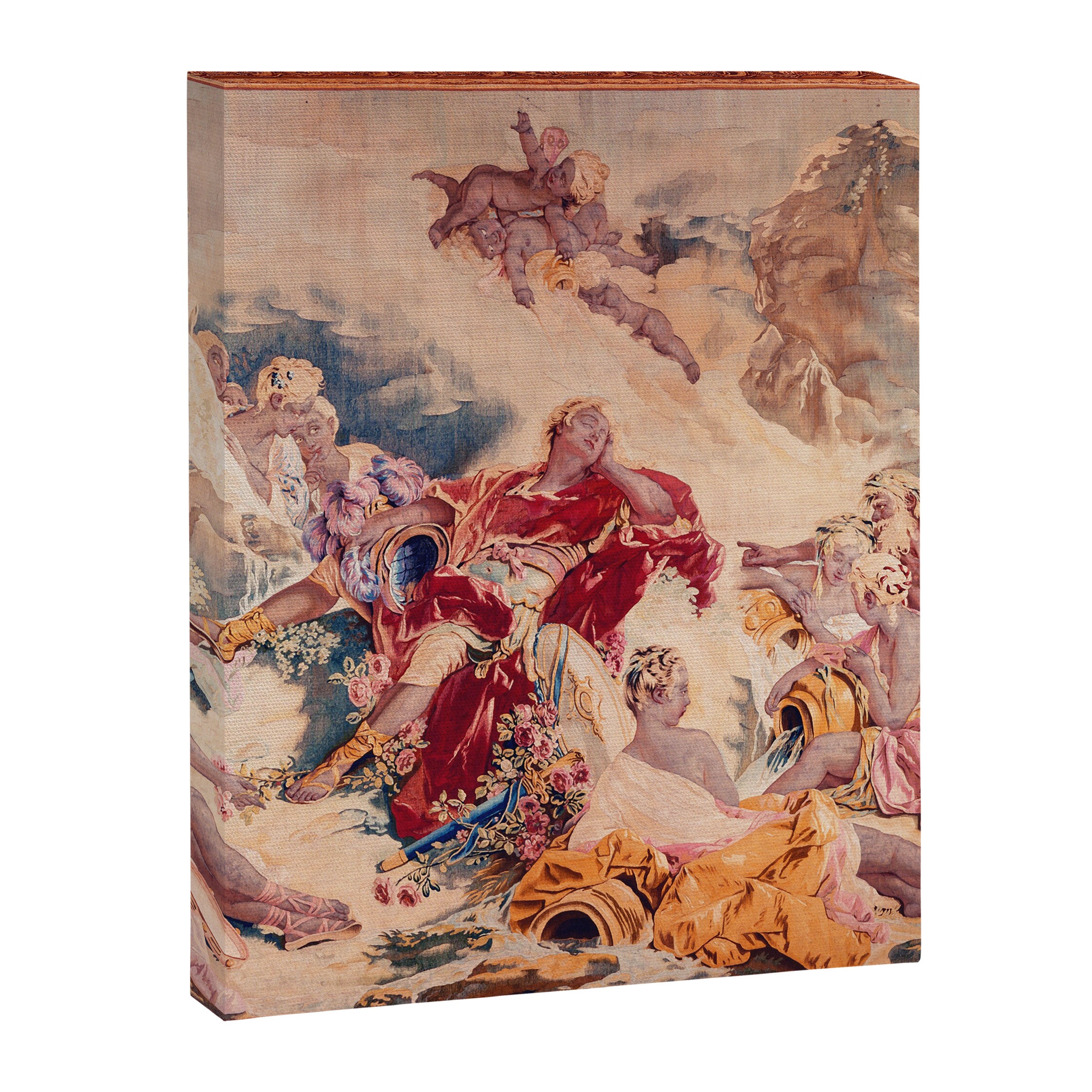 Dream of Rinaldo 18th Century French Tapestry Print Canvas Print Gallery Image 3