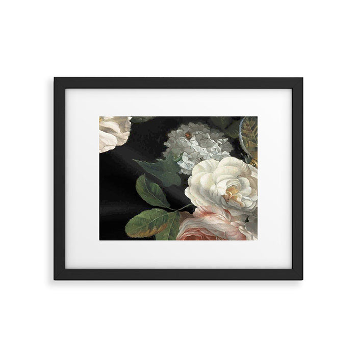 Dutch Floral Tapestry Still Life Print Framed Art Print Gallery Image 1