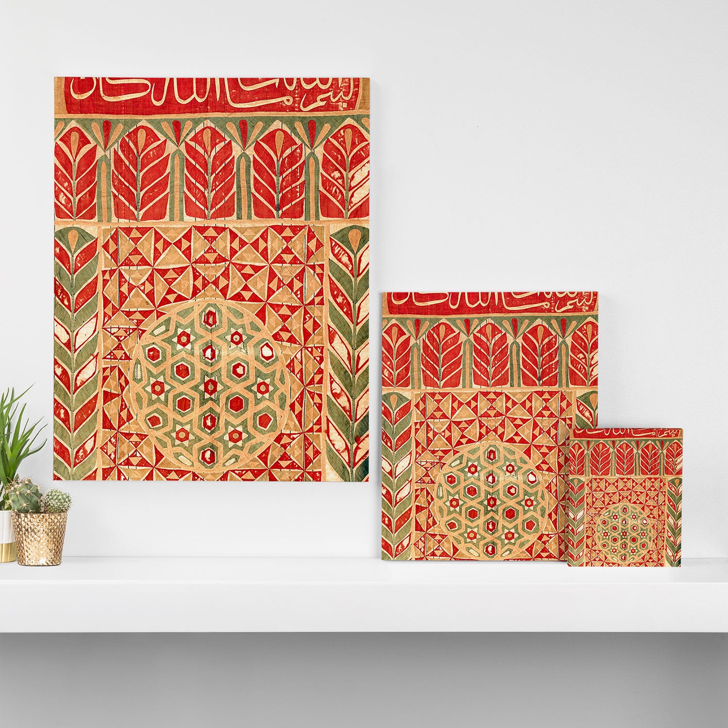 Egyptian Khedival Tent Hanging Print Canvas Print Gallery Image 3