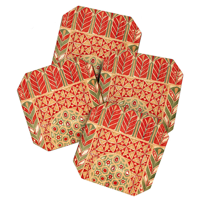 Egyptian Khedival Tent Hanging Print Coaster Gallery Image 1