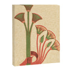 Egyptian Papyrus Plants and Lotus Flowers Canvas Print Gallery Image 6