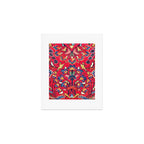 Enjilas Vintage Persian Rug Print Art Print Gallery Image 1