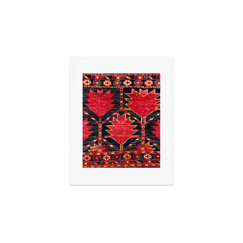 Ersari Turkmen Amu Darya Bag Print Art Print Gallery Image 1