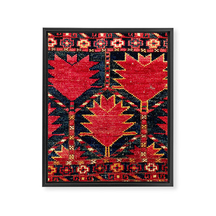 Ersari Turkmen Amu Darya Bag Print Framed Canvas Print Gallery Image 1