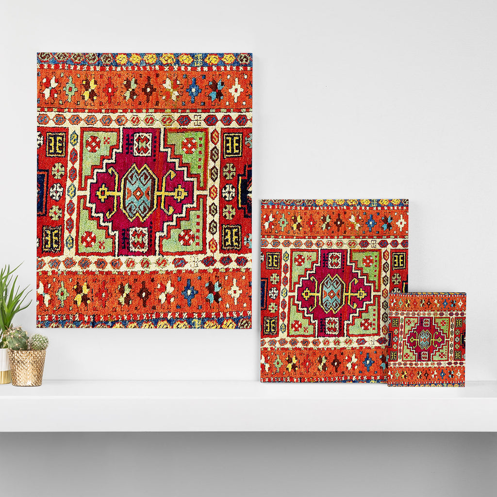 Erzincan  Antique Turkish Rug Print Canvas Print Gallery Image 3