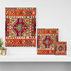 Erzincan  Antique Turkish Rug Print Canvas Print Gallery Image 3