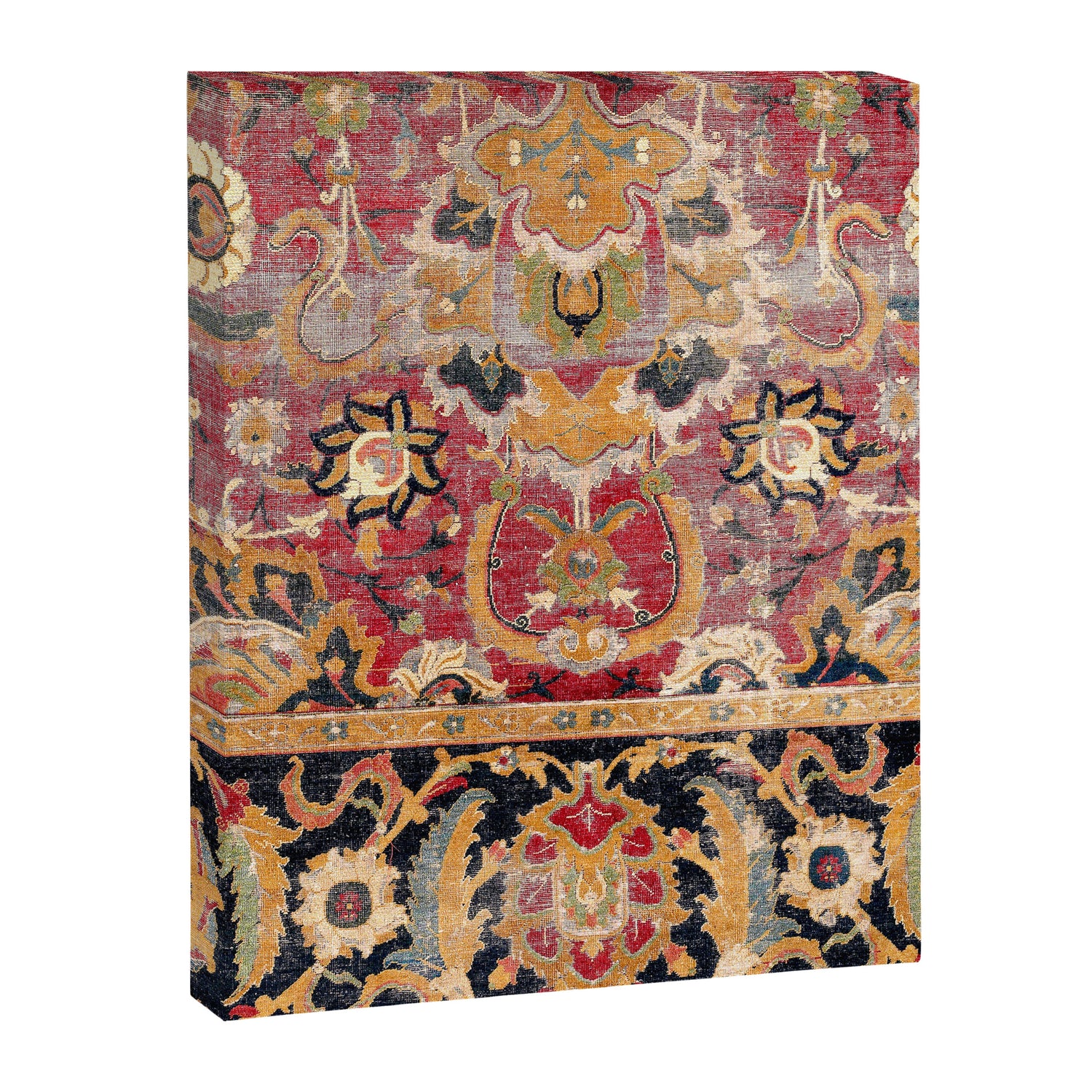 Esfahan Central Persian 17th Century Fragment Print Canvas Print Gallery Image 3