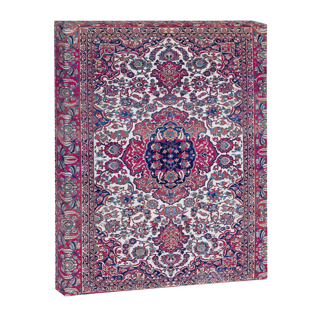 Esfahan Central Persian Rug Print Canvas Print Gallery Image 3