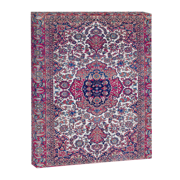 Esfahan Central Persian Rug Print Canvas Print Gallery Image 1