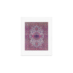 Esfahan Central Persian Rug Print Art Print Gallery Image 1
