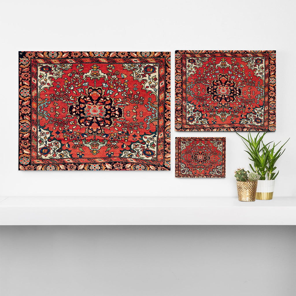 Farahan Arak West Persian Poshti Print Canvas Print Gallery Image 3
