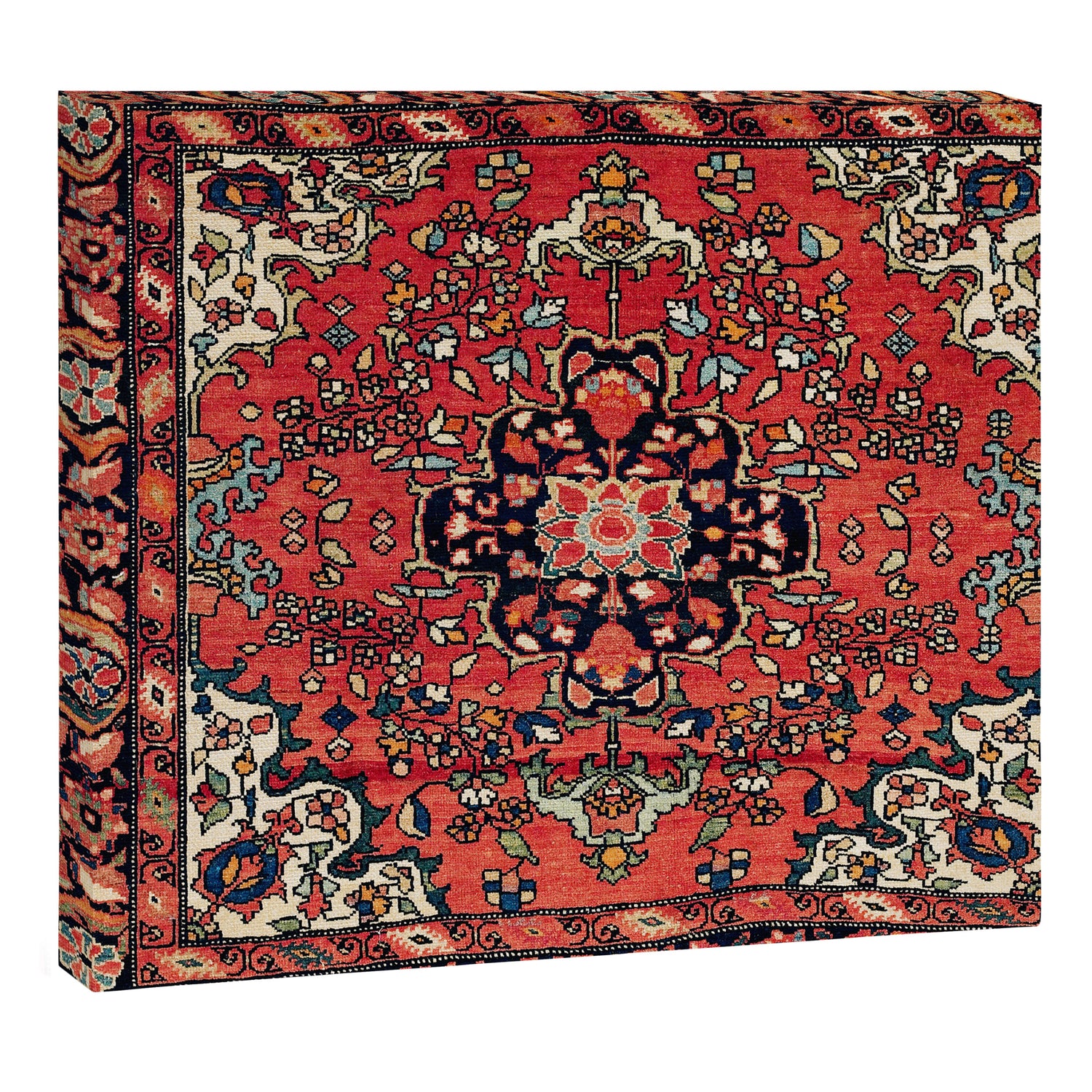 Farahan Arak West Persian Poshti Print Canvas Print Gallery Image 3